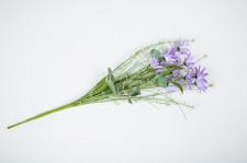 DAISY SPRAY WITH MIXED GREENS, 20 IN, PURPLE