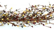 RICE BERRY GARLAND, 55IN, HW, FARM HOUSE 