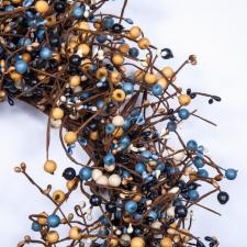 MIXED BERRY WREATH SET, SET OF 2, HW, 19IN DIA (10INDIA RIM)