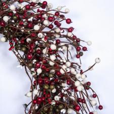 MIXED BERRY WREATH SET, SET OF 2, HW, 19IN DIA (10IN DIA RIM