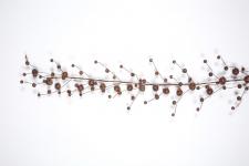 RUST BELL GARLAND, 60 IN
