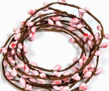 6 FT RICE BERRY STRING, PINK - SOLDOUT