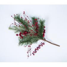 BERRY AND PINE BOUQUET, 17 IN.